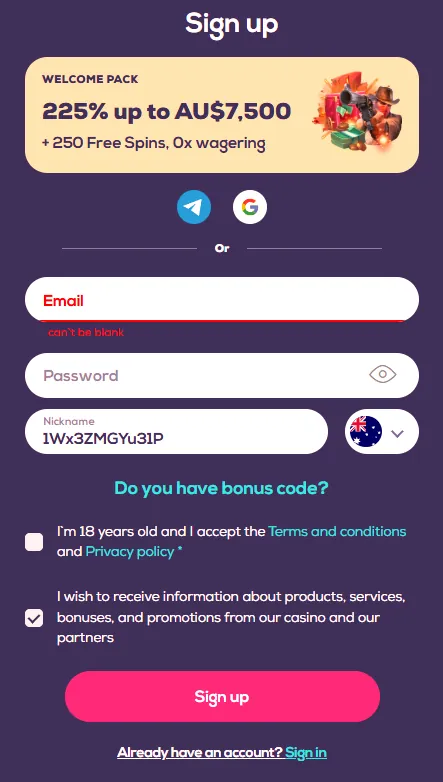 Player statistics and loyalty program progress interface